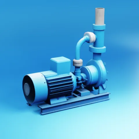Industrial Centrifugal Water Pump with Electric Motor image 2