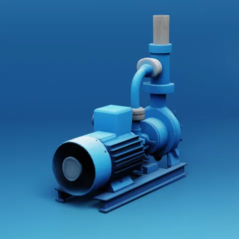 Industrial Centrifugal Water Pump with Electric Motor image 3