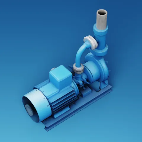 Industrial Centrifugal Water Pump with Electric Motor image 4