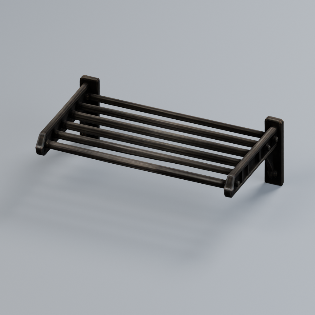 Luggage Rack – free game asset preview